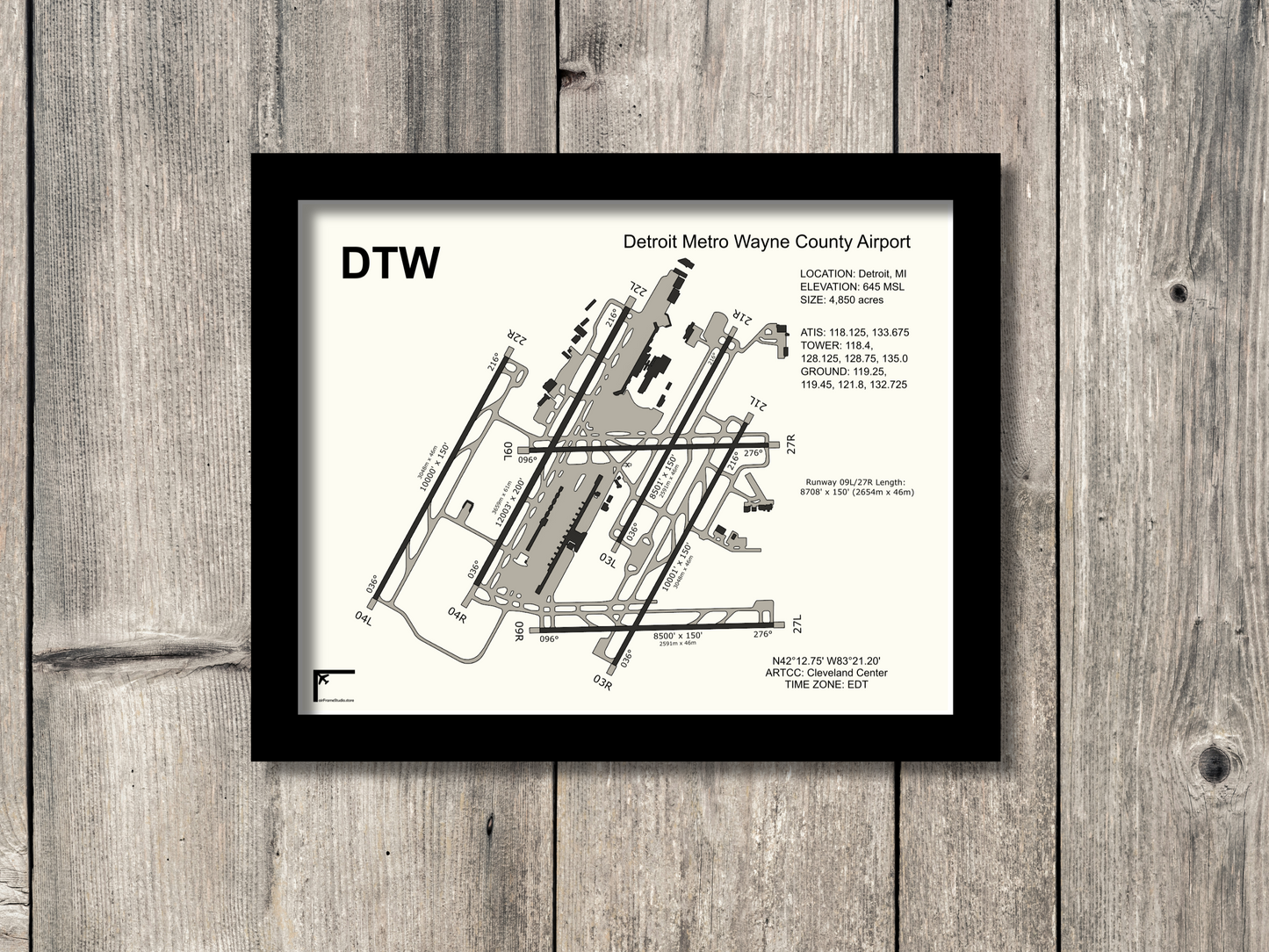 (DTW) Detroit Metro Wayne County Airport