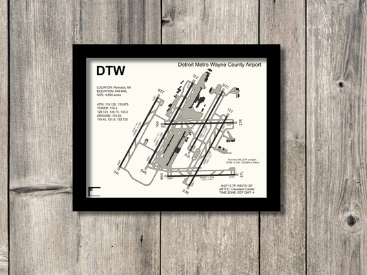 (DTW) Detroit Metro Wayne County Airport