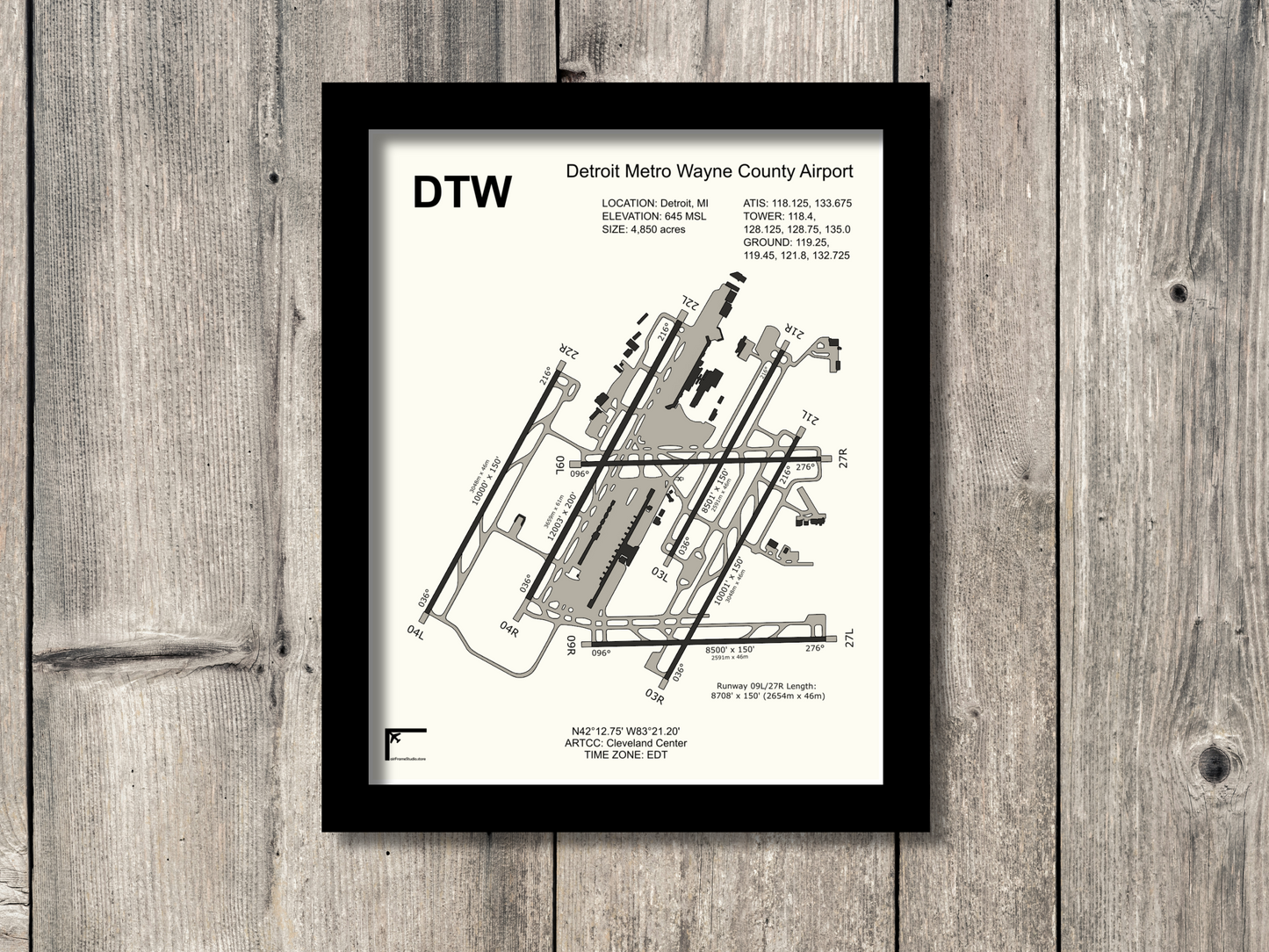 (DTW) Detroit Metro Wayne County Airport
