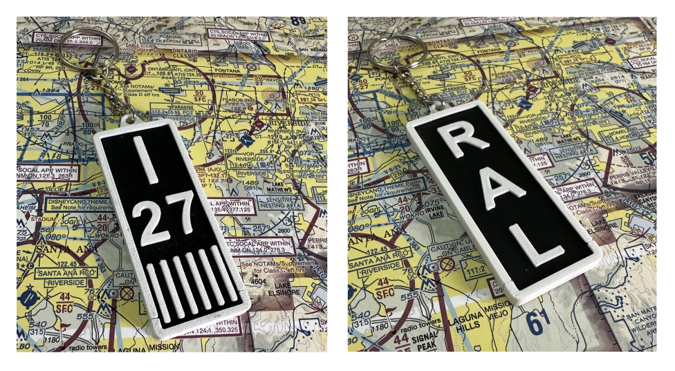 Custom Airport Keychains