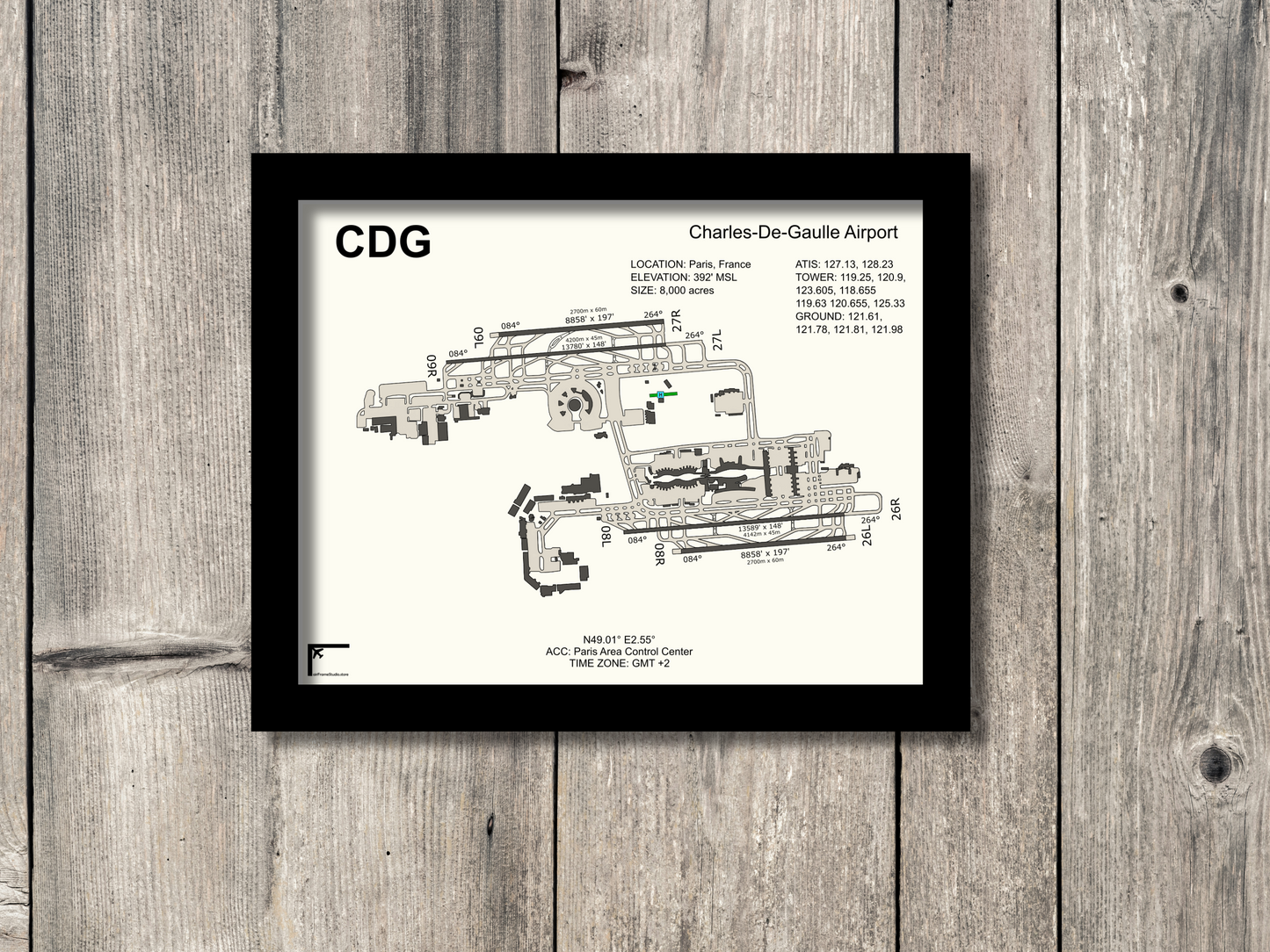 (CDG) Charles-De-Gaulle Airport