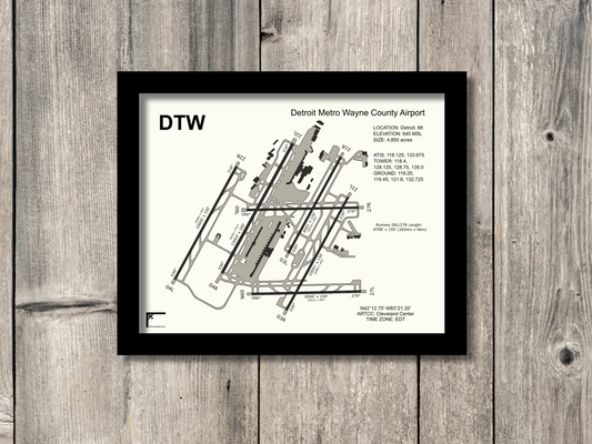 (DTW) Detroit Metro Wayne County Airport